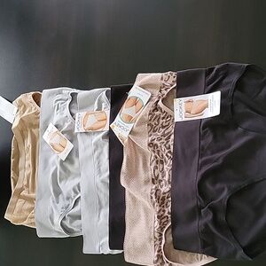 Underwear  Jockey Ladies- , Gray, Tan Black Total 6 Nwt